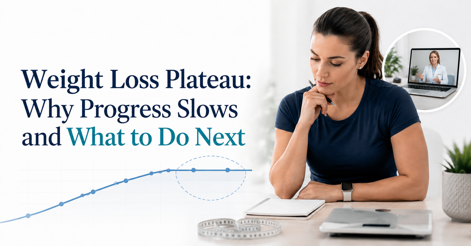 Weight Loss Plateau: Why Progress Slows and What to Do Next
