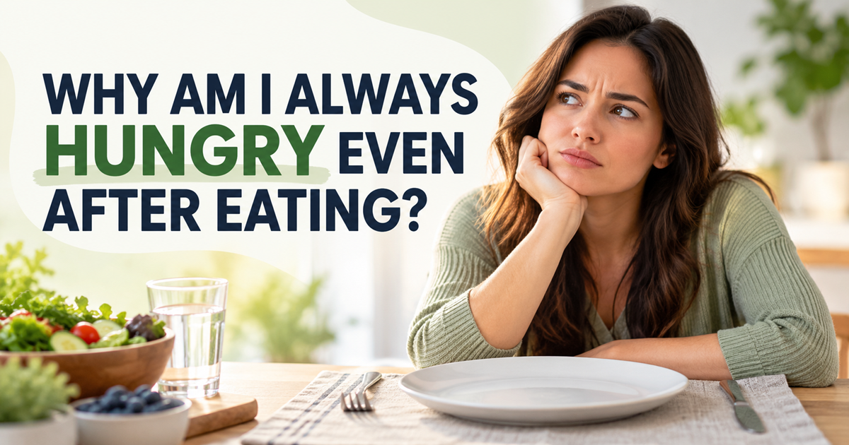 Why Am I Always Hungry Even After Eating? 9 Possible Reasons